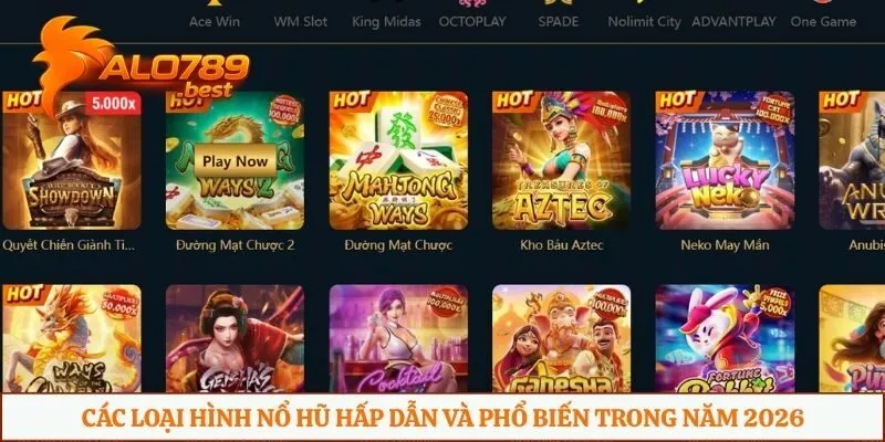 Các loại hình nổ hũ