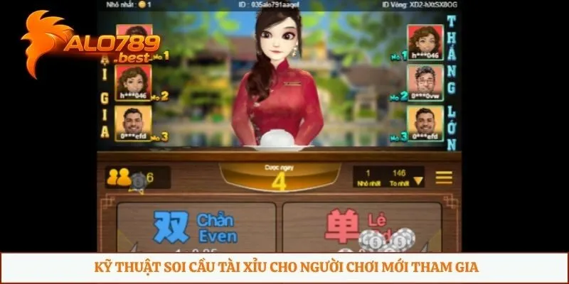 Kỹ thuật soi cầu tài xỉu cho người chơi mới tham gia