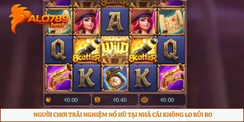 Người chơi trải nghiệm nổ hũ tại nhà cái không lo rủi ro