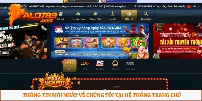 Thông tin mới nhất về chúng tôi tại hệ thống trang chủ