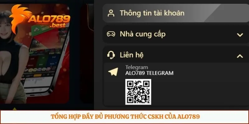 Tổng hợp đầy đủ phương thức CSKH của Alo789